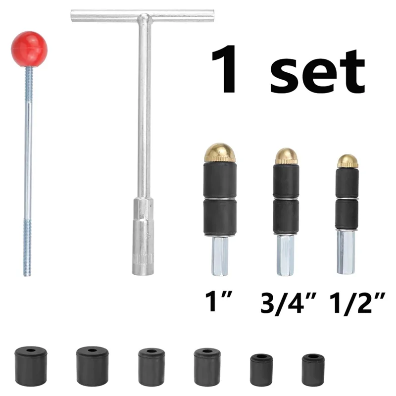 

-FQYL Pipe Water Stopper Kit,Copper Pipe Water Stopper Tool Water Stop Needle For Plugging Water Repair Plumbing