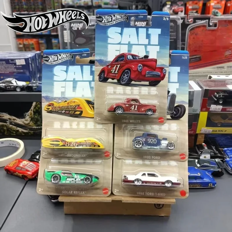 

Литые под давлением модели автомобилей - 1932 Ford T-Bird Salt Flat Racers, игрушка для мальчиков, подарок, хобби, игровые автомобили, коллекционные модели