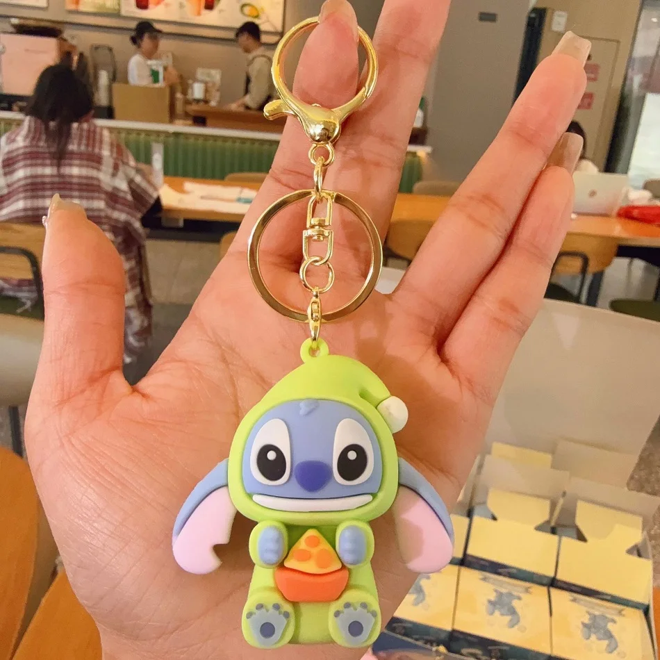 غرزة فقاعة مارت ثلاثية الأبعاد سلسلة مفاتيح من الكرتون قلادة لعبة عصرية هدية لا يسبب ما يكون متعب ما يريد أن يأخذ دغة سلسلة دمية الهدايا