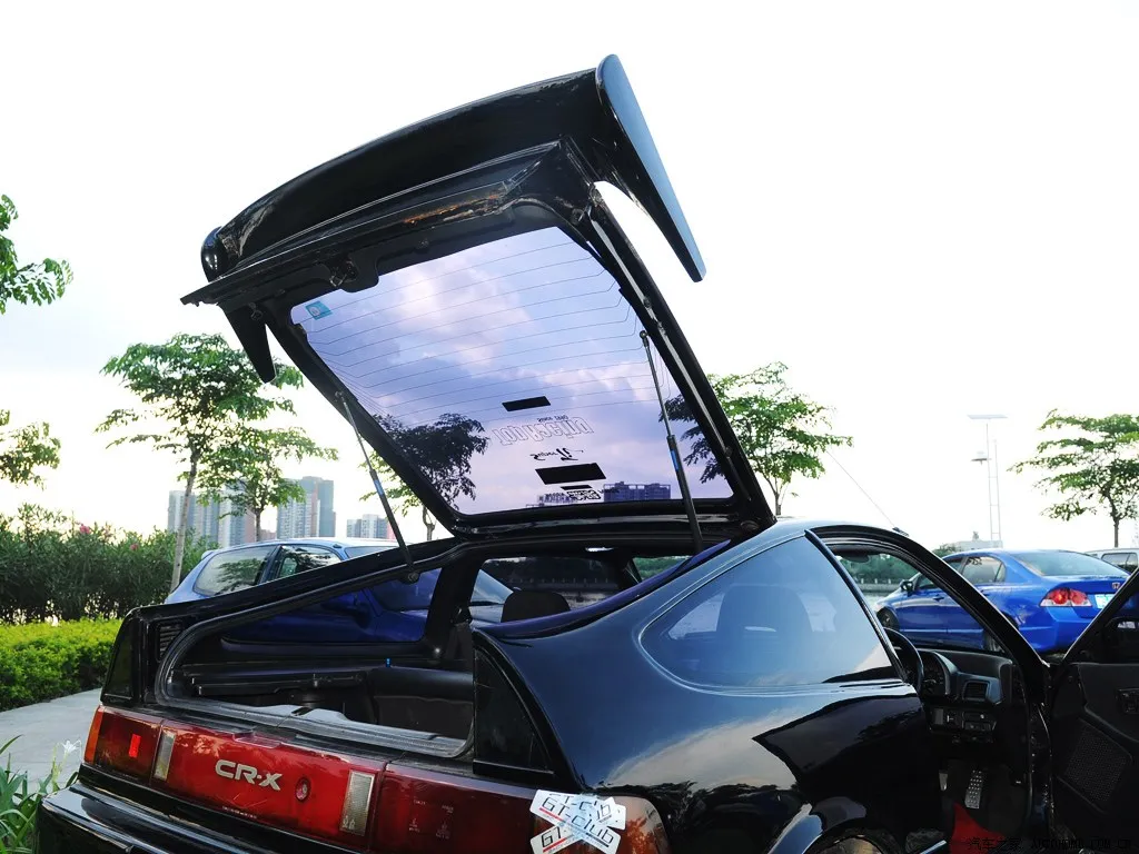 

538MM 2PC Back Door Stay for Honda CR-X CRX ED/EE MK2 Coupe 1987-1992 Rear Tailgate Boot Gas Spring Struts Prop Lift Support