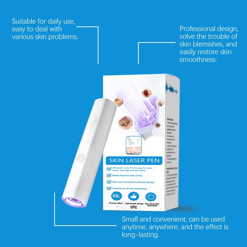 Hautpflegestift für die Gesichtsbehandlung und lokale Hautreinigung, besonders leicht und tragbar, für den Heimgebrauch, Entfernung von Flecken