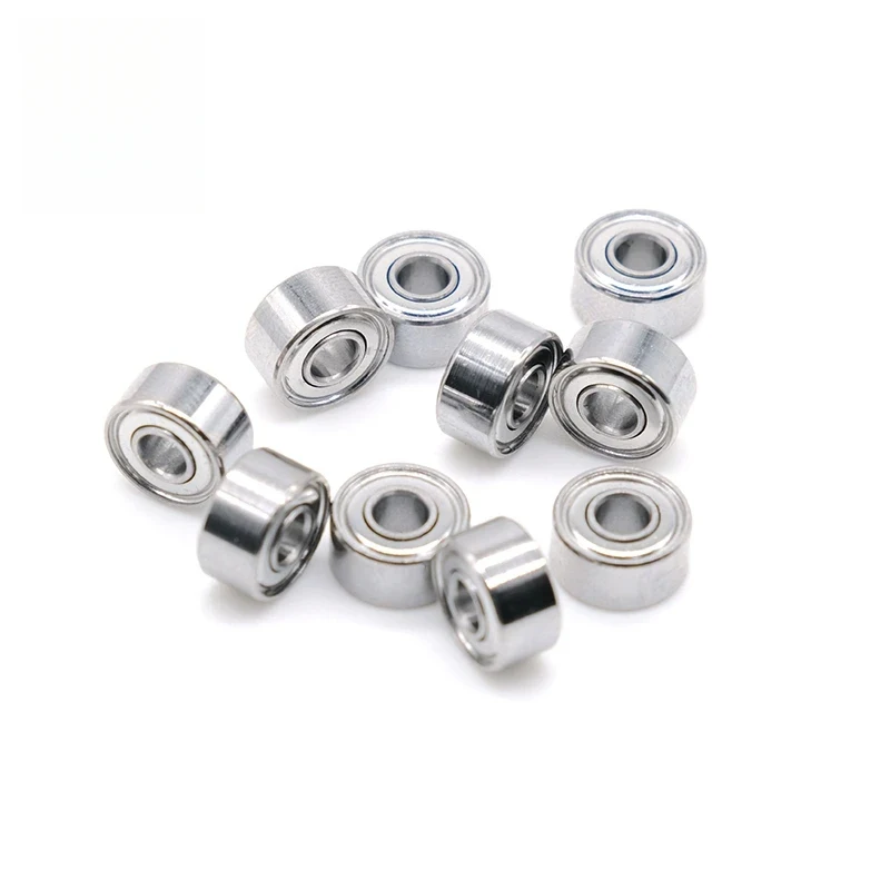 10pcs Mixed Tiny Miniature Deep Groove Ball Bearings 2×4×2 / 2×5×2.3 / 2×5×2.5 / 2×6×2.5 / 2×6×3mm
