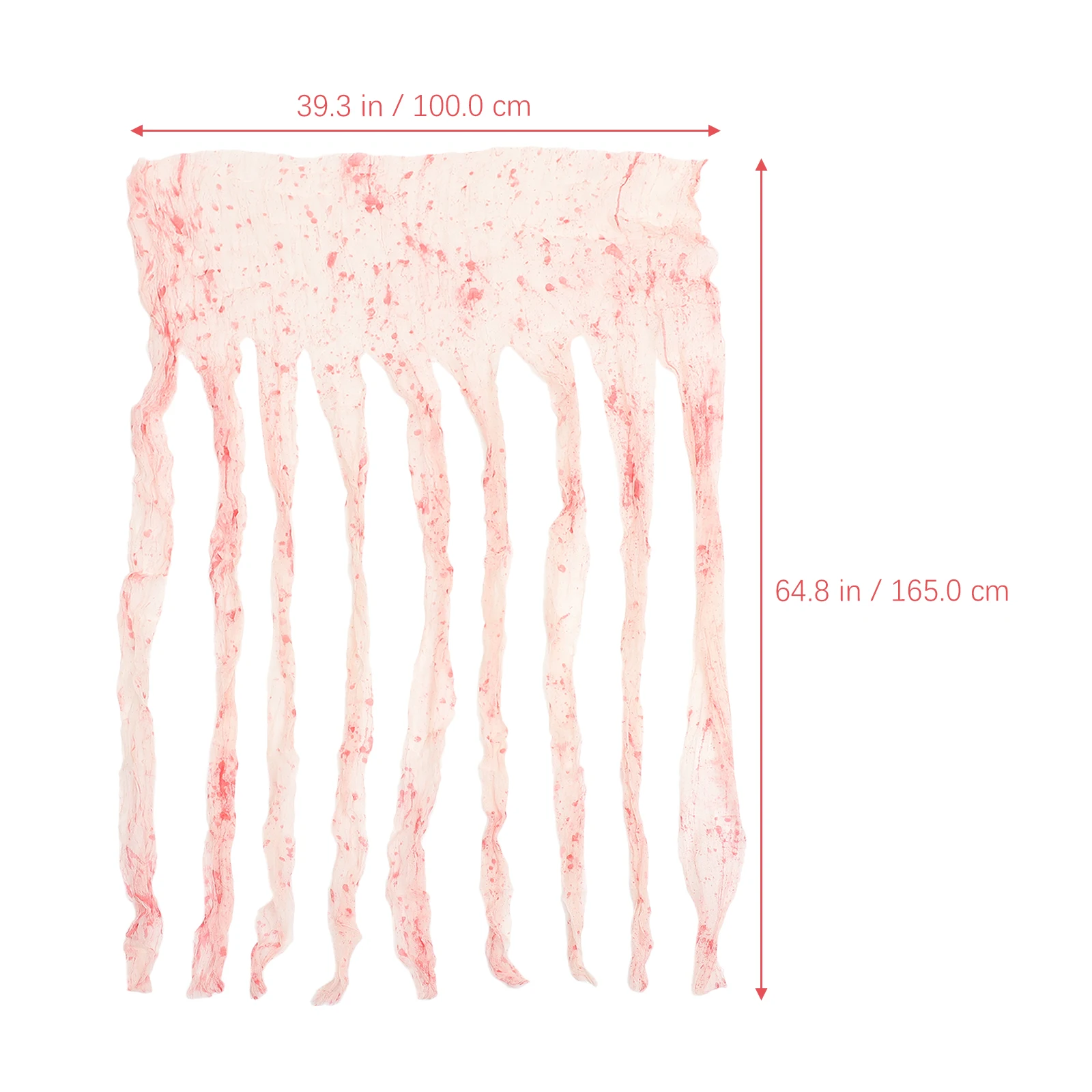 

Props Door Curtain Blood Cloth for Horror Fabric Scary Creepy Halloween Decorations