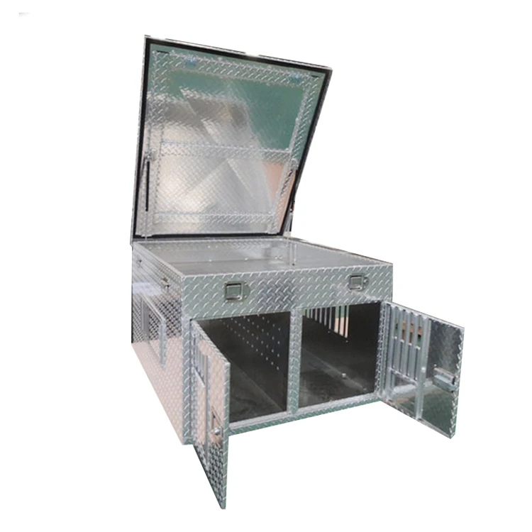 Top Storage Hunting Aluminum Dog Box