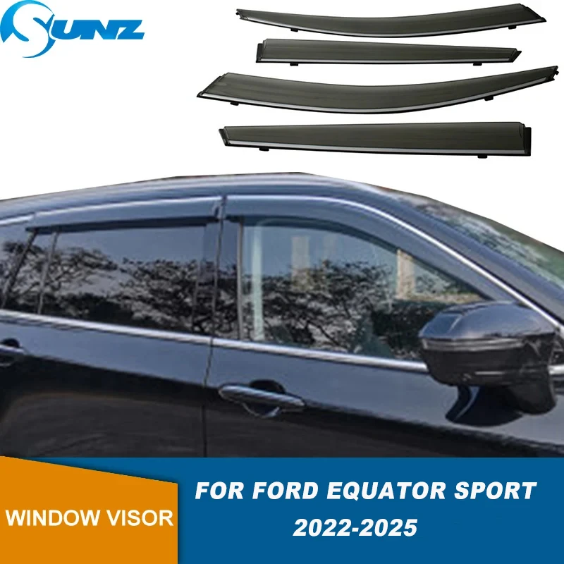 

Car Window Visor Weather Shield Cover For Ford Equator Sport Territory 2022 2023 2024 2025 Car Rain Shield Deflectors
