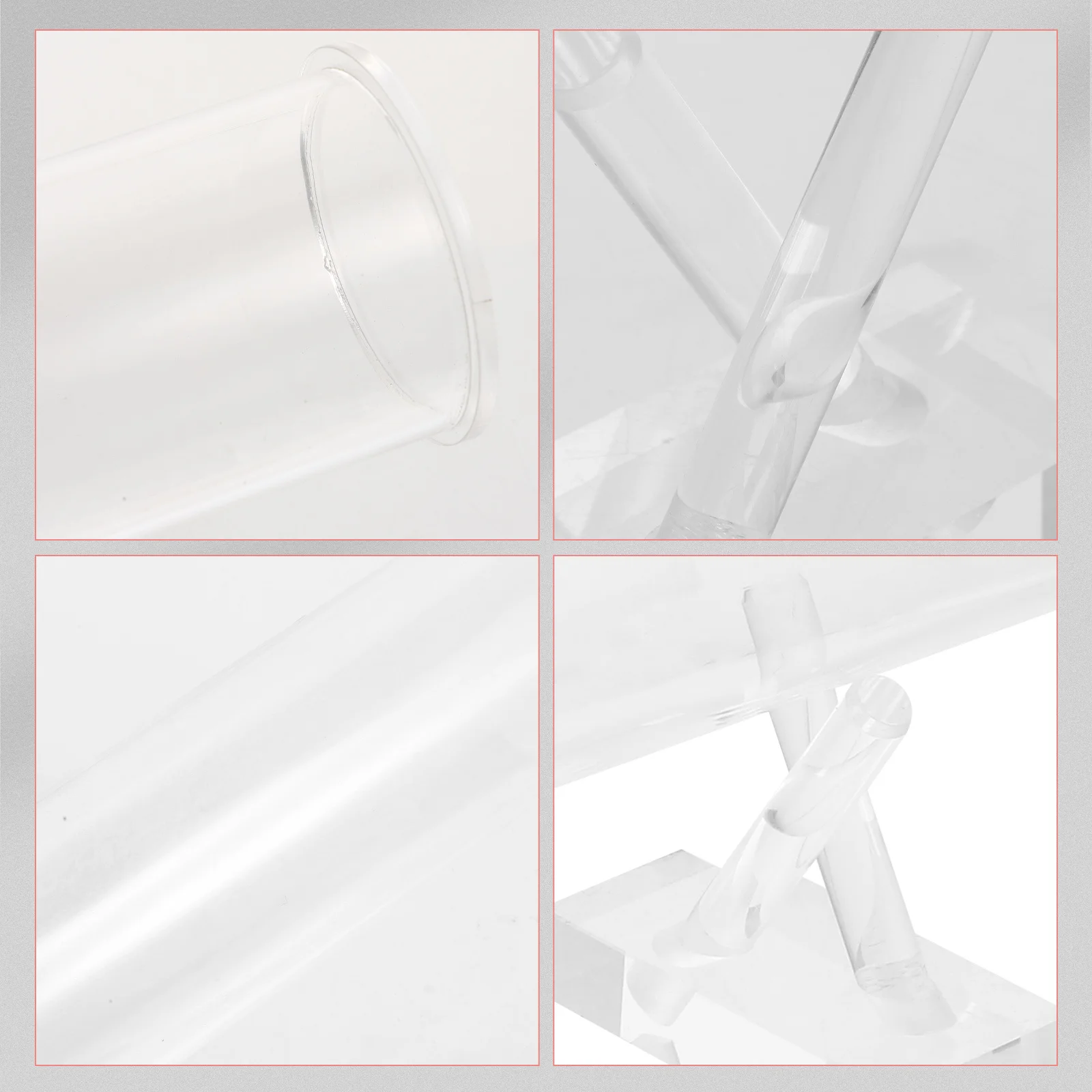 

Акриловые резинки для волос, стеллаж для хранения, прозрачный держатель для повязки на голову, органайзер для домашнего дисплея, резинки для волос, браслет, часы