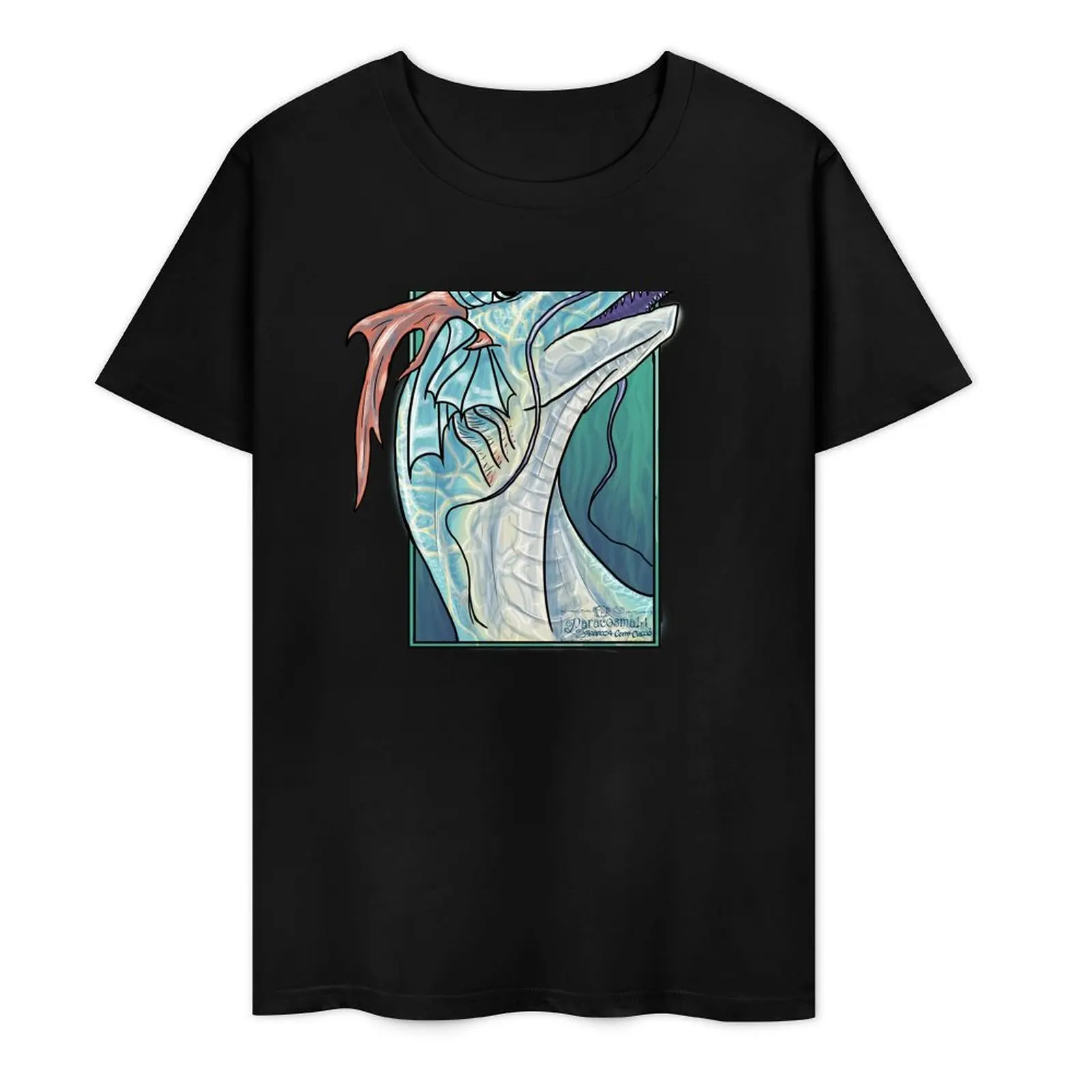 

Hydrona of The Deep T-Shirt summer top man t shirt graphics anime tshirt Short sleeve tee men