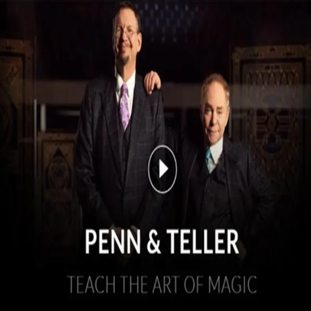 

Учите Искусство Магии от Penn & Teller (Мгновенная загрузка)