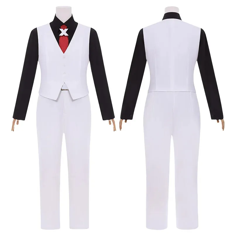 25 cosanime para ser herói x cosplay x cosplay comtume uniforme branco roupas para ser herói x peruca traje de festa de halloween para homem quadrinhos c