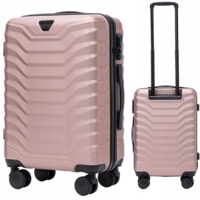 WINGS TRAVEL Baggage Hard CONTAINABLE ABS HANDLING Suitcase on 4 WHEELS