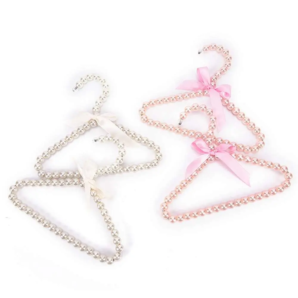 Hanger Dog Accessories Dog Clothes Girl Heart Pearl Hanger Shelf Cat Clothes Pet Supplies for Small Dogs Pets Accessories