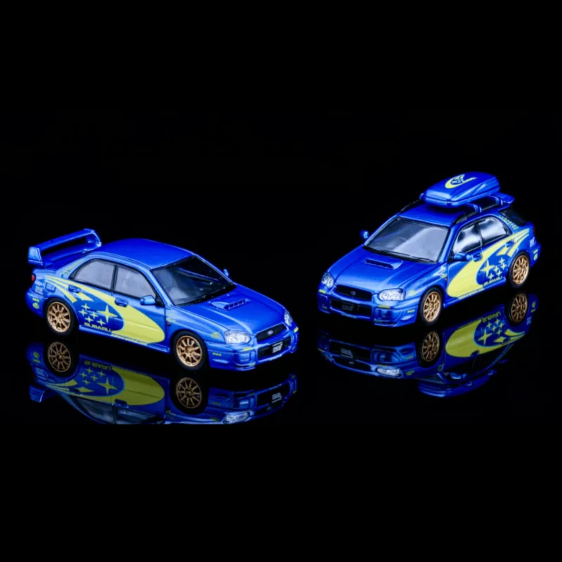 

Rollin&Furuya 1/64 Impreza WRX STI 8th Generation sedan/Station Wagon Rally painted alloy car model