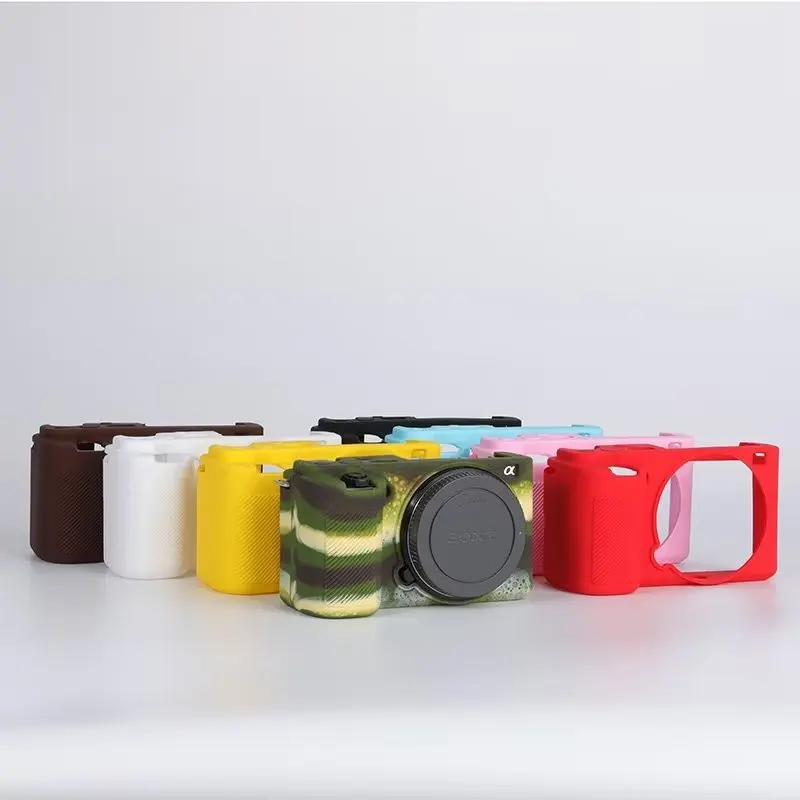 Zachte Siliconen Mouw Pantserbehuizing Body Cover Beschermer Frame Huid Voor Sony ZV-E10 Zve10 Camera Shell Beschermende Rubber Video Tas