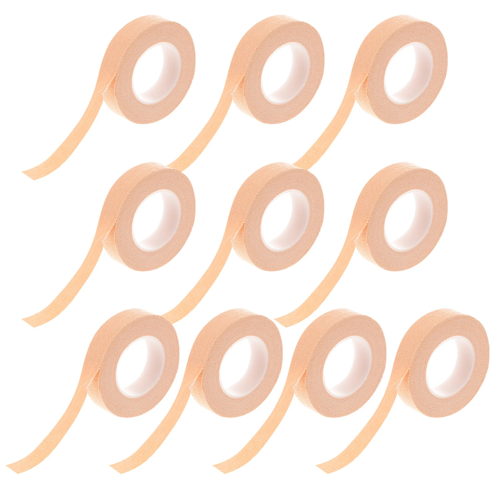 

10Pcs Guzheng Finger Adhesive Tape Breathable Anti Allergy Skin Friendly Tearable Silk for Lute Zither Playing Professional