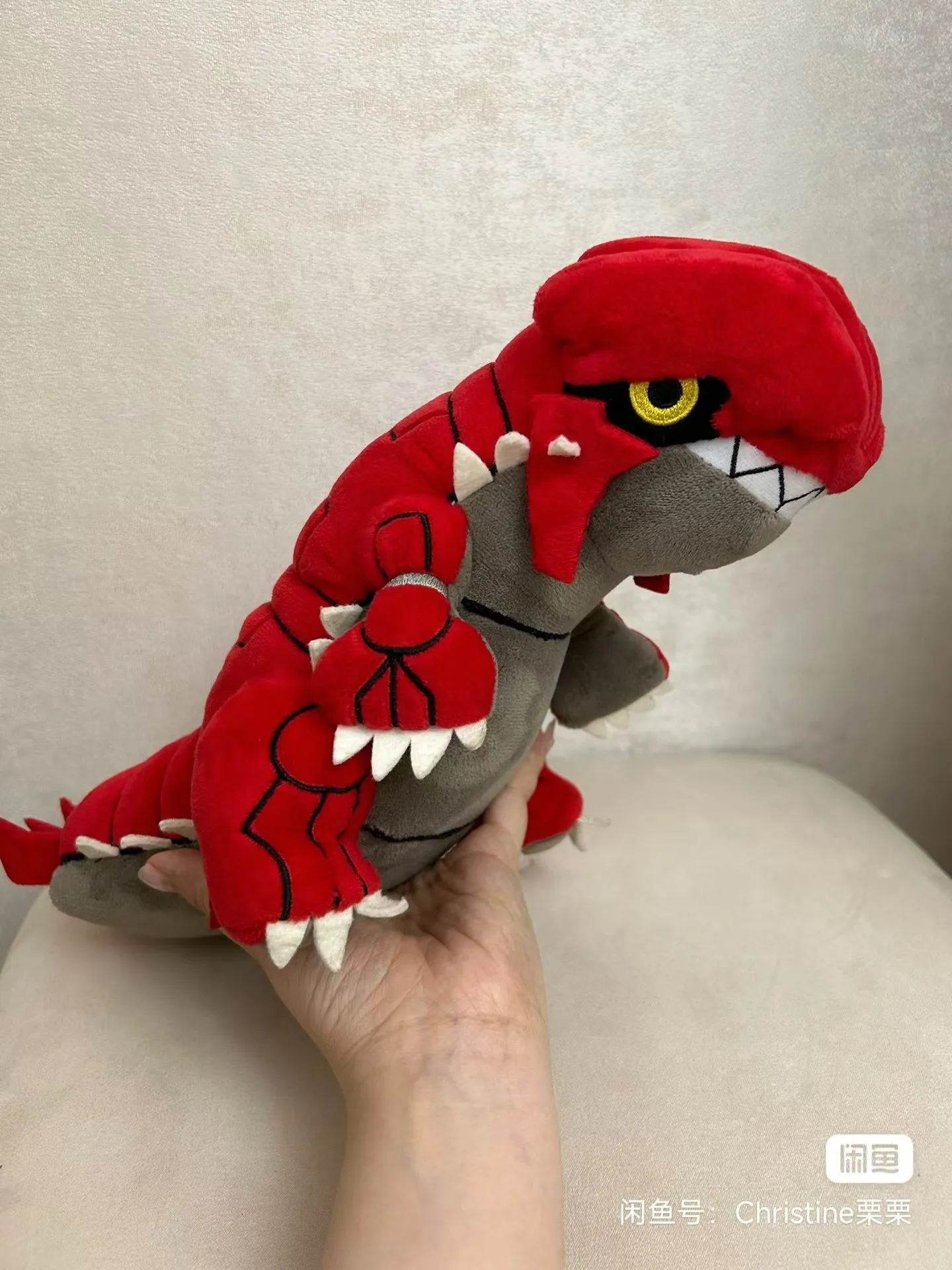 Original Pokemon Fit Groudon Plush toys Dolls Anime Soft Stuffed Toy Gifts For Children