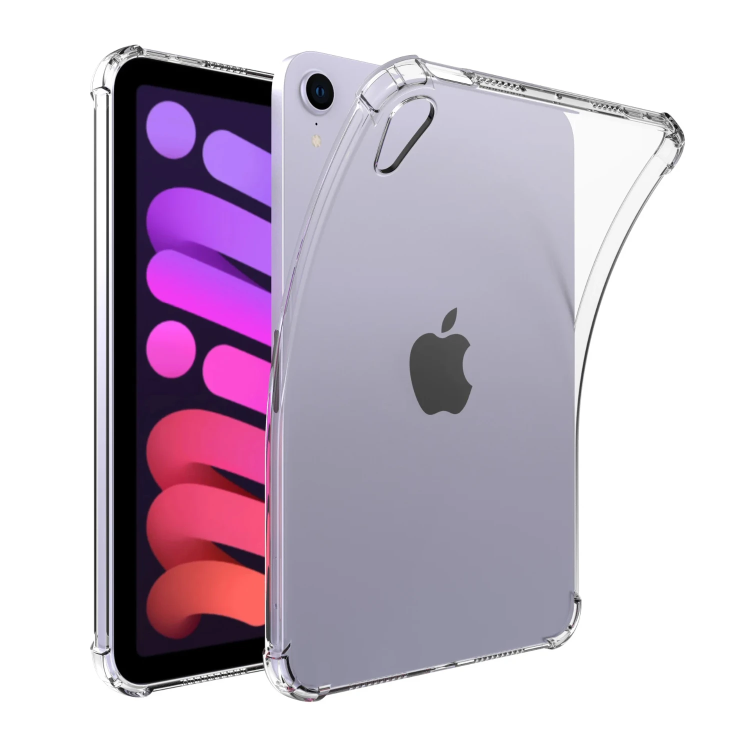 Ultra Slim Transparent Silicone Protective Cover - Soft and Lightweight Case for iPad Air 2 3 4 Pro 11 2021 2022 - Compatible wi