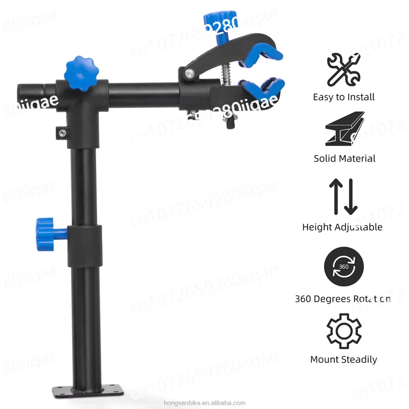 Heavy Duty Foldable Bicycle Repair Rack Wall Portable Bicycle Parking Rack