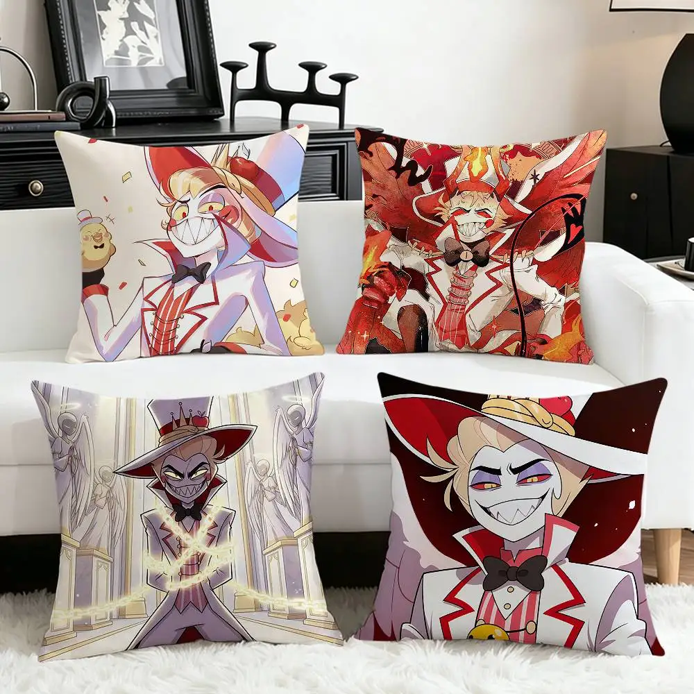 

Lucifer Morningstar Various Sizes Square Pillow Case For Car Home Bedchamber Decor