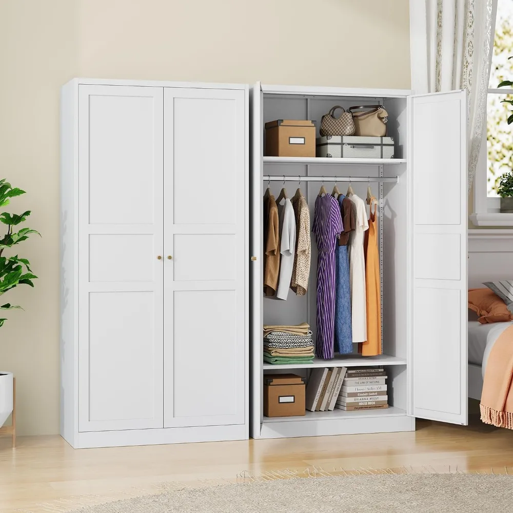 Metal Armoire Wardr…