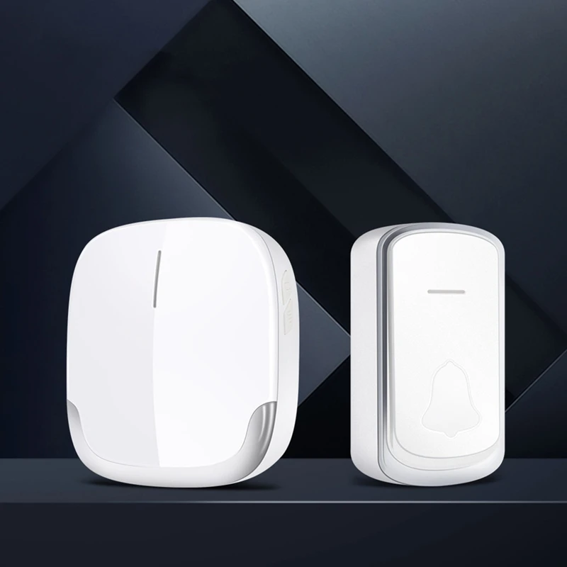 Elektronische Fernbedienung Türklingel Blinkende Türklingel Fernbedienung Türklingel Smart Call Türklingel Musik Drahtlose Türklingel EU Stecker