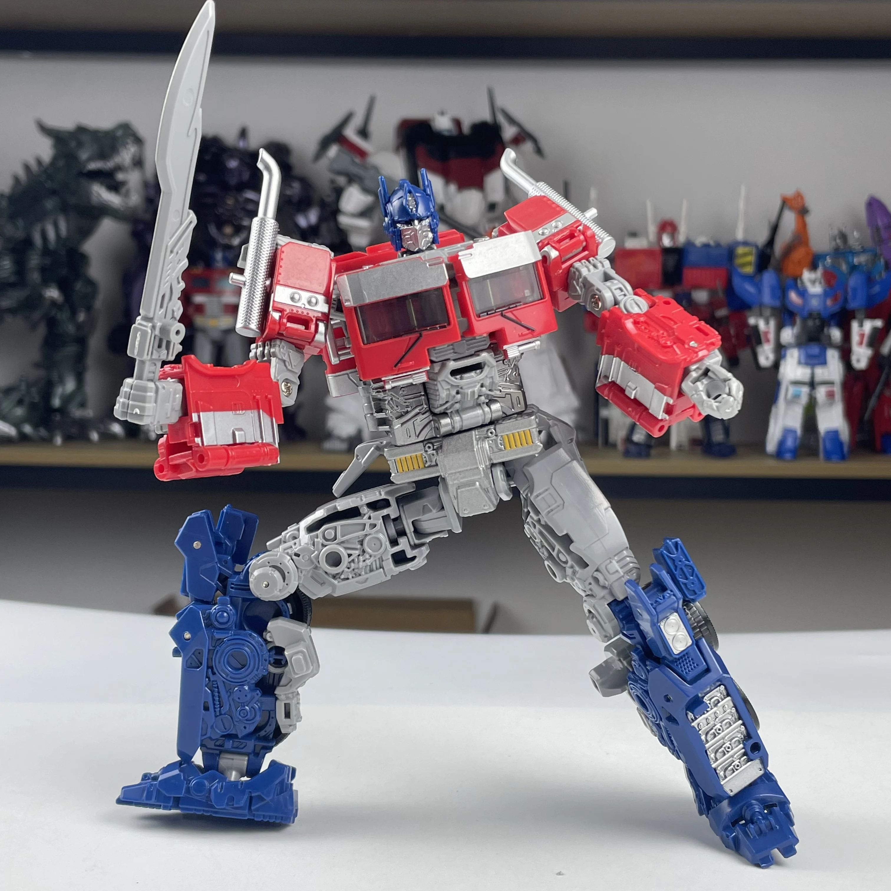 BMB التحول OP01 18 سنتيمتر قائد صعود الوحوش فيلم 7 ستوديو سلسلة عمل الشكل ألعاب روبوتية