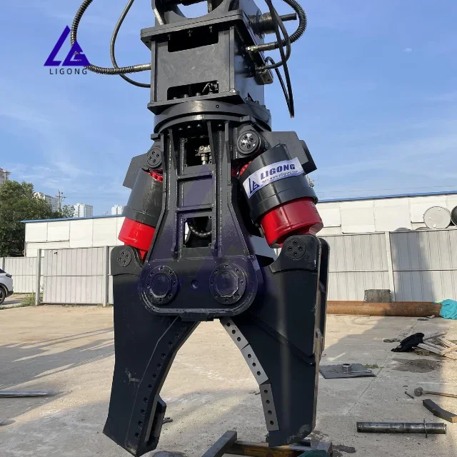 Reliable  5-15t Metal Cutter for HeavyRebar Cutting and Scrap Handling CAT315 PC100