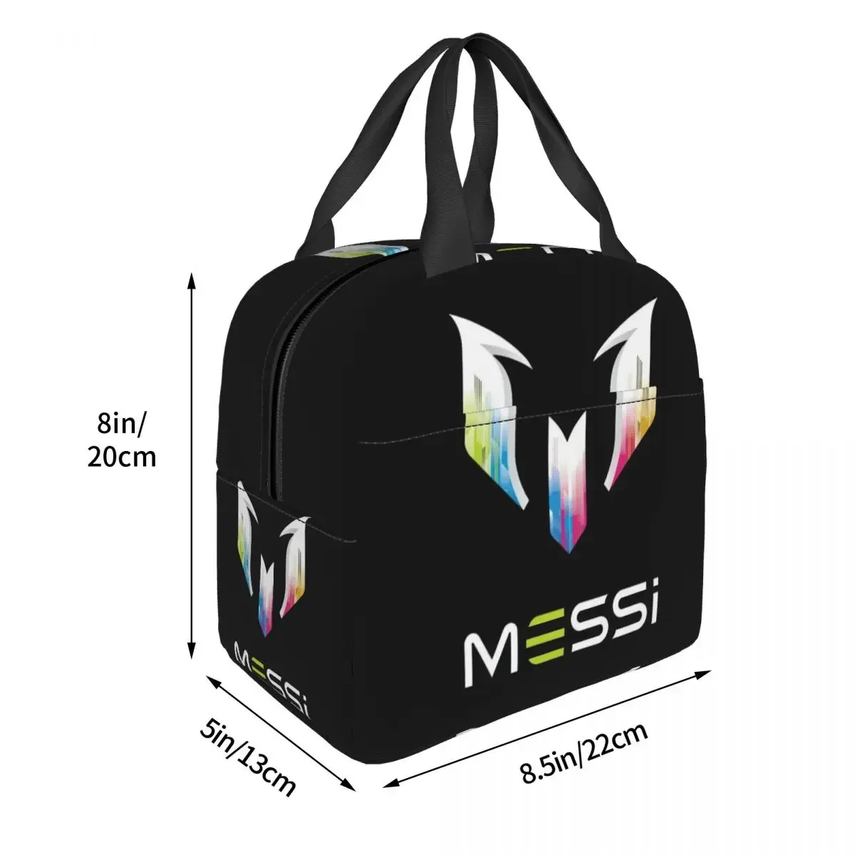 Messis 10 Insulated Lunch Bags Leakproof CF Barcelona Reusable Cooler Bag Tote Lunch Box College Outdoor Men Women