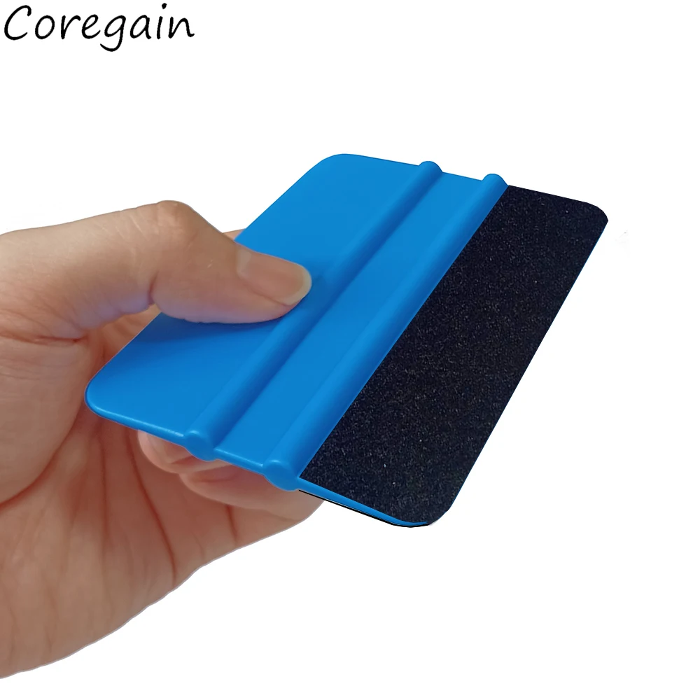 Felt Edge Squeegee 4 Inch Car Vinyl Scraper Styling Vinyl Wrapping Spatula Tool Scratch Free Squeegee Wall Stickers Smoother