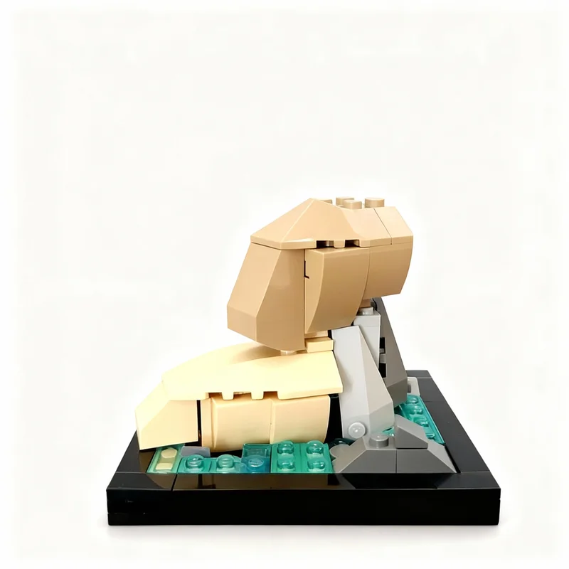 272 Pezzi MOC Architettura Copenhagen Modello della Sirenetta Blocchi da Costruzione Regalo di Natale Giocattolo Idea Creativa Educativa Mattoncini per Bambini