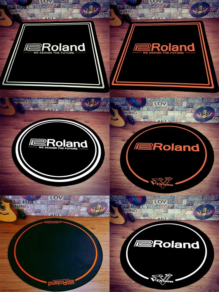 Alfombra de Batería Roland, Reducción de Vibraciones, Reducción de Ruido, Alfombra de Batería de Ro, Alfombra Antideslizant...