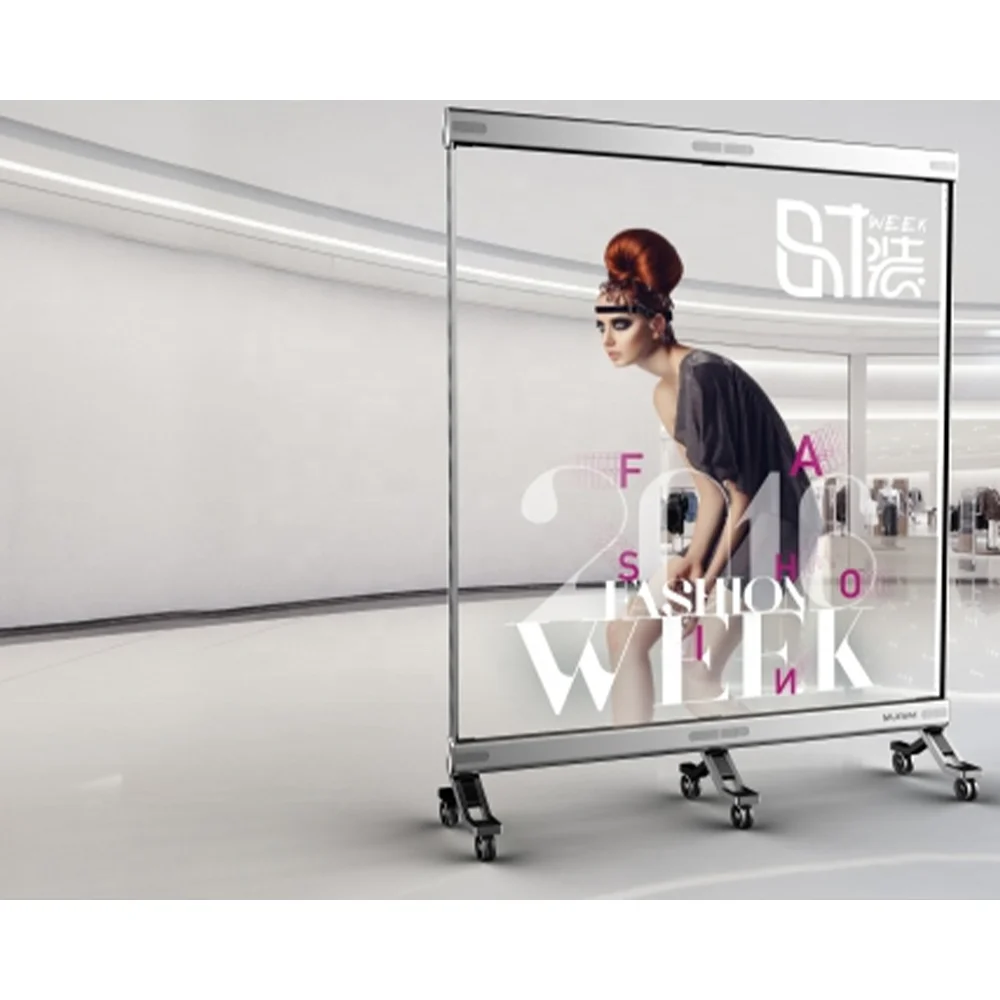 Modular Holographic Invisible Screen Movable Detachable LED Display for Exhibition Stage Event Use