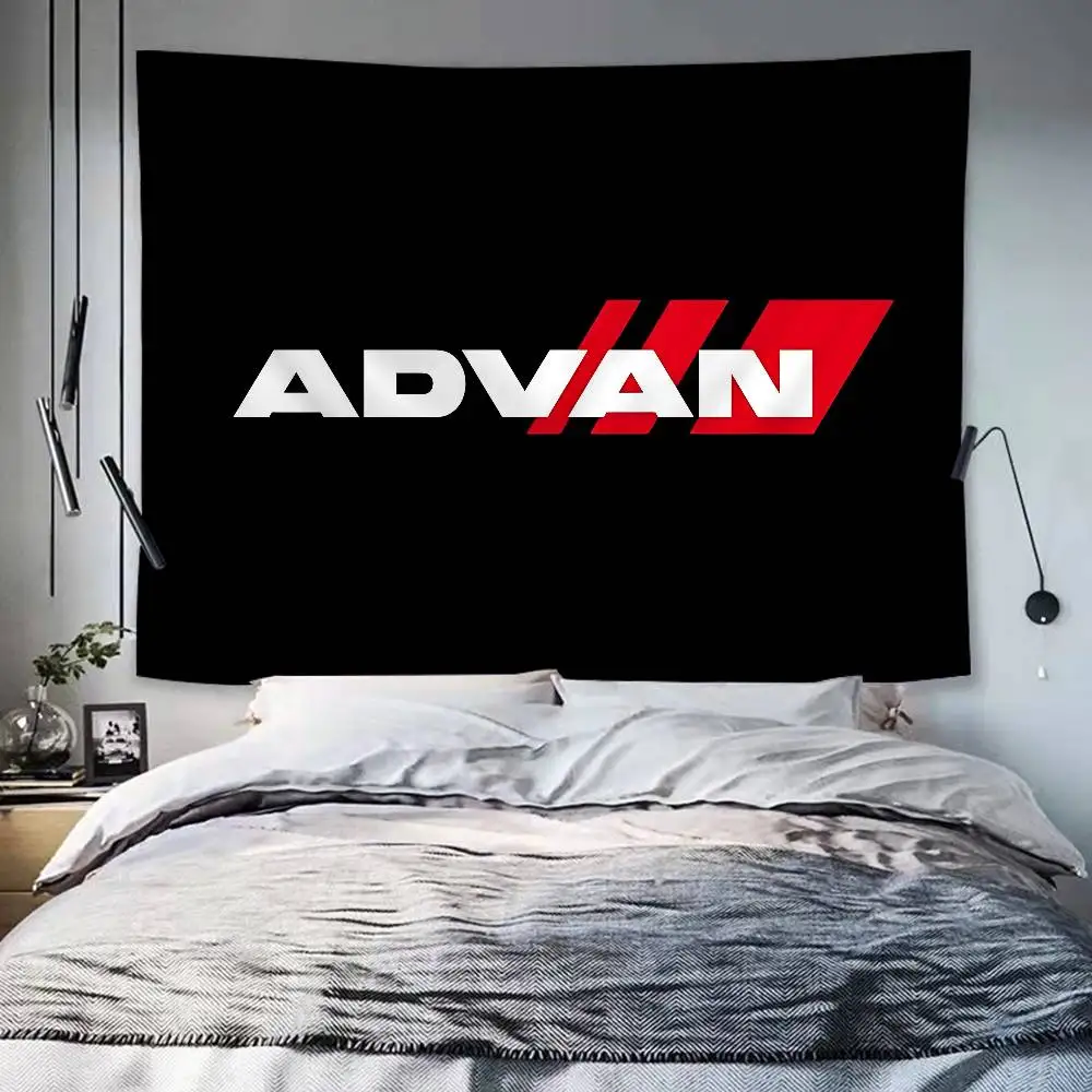 A-ADVANS WHEEL Cartoon Tapestry Wall Hanging Decoration Household Home Decor