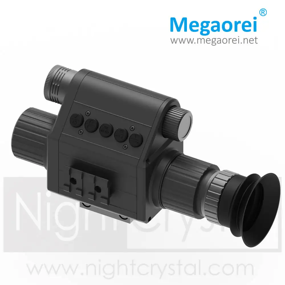 

Megaorei M5 1080P HD Monocular Attachment Night Vision Scope Hunting Camera with Built-in 850nm IR Light & Picatinny Rail Mount