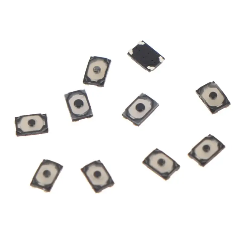 10Pcs Power On Off Inner Button Volume Button Control 3mm*2mm Micro Switch SMD For Most Mobile Phones