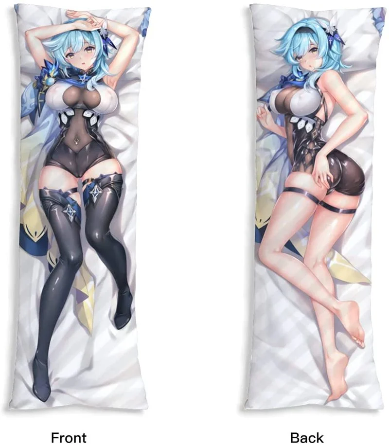 Genshin Impact Sexy Eula Lawrence Dakiaura Hing Body Pillowcase Otaku Pillow Cover Anime Cosplay Props