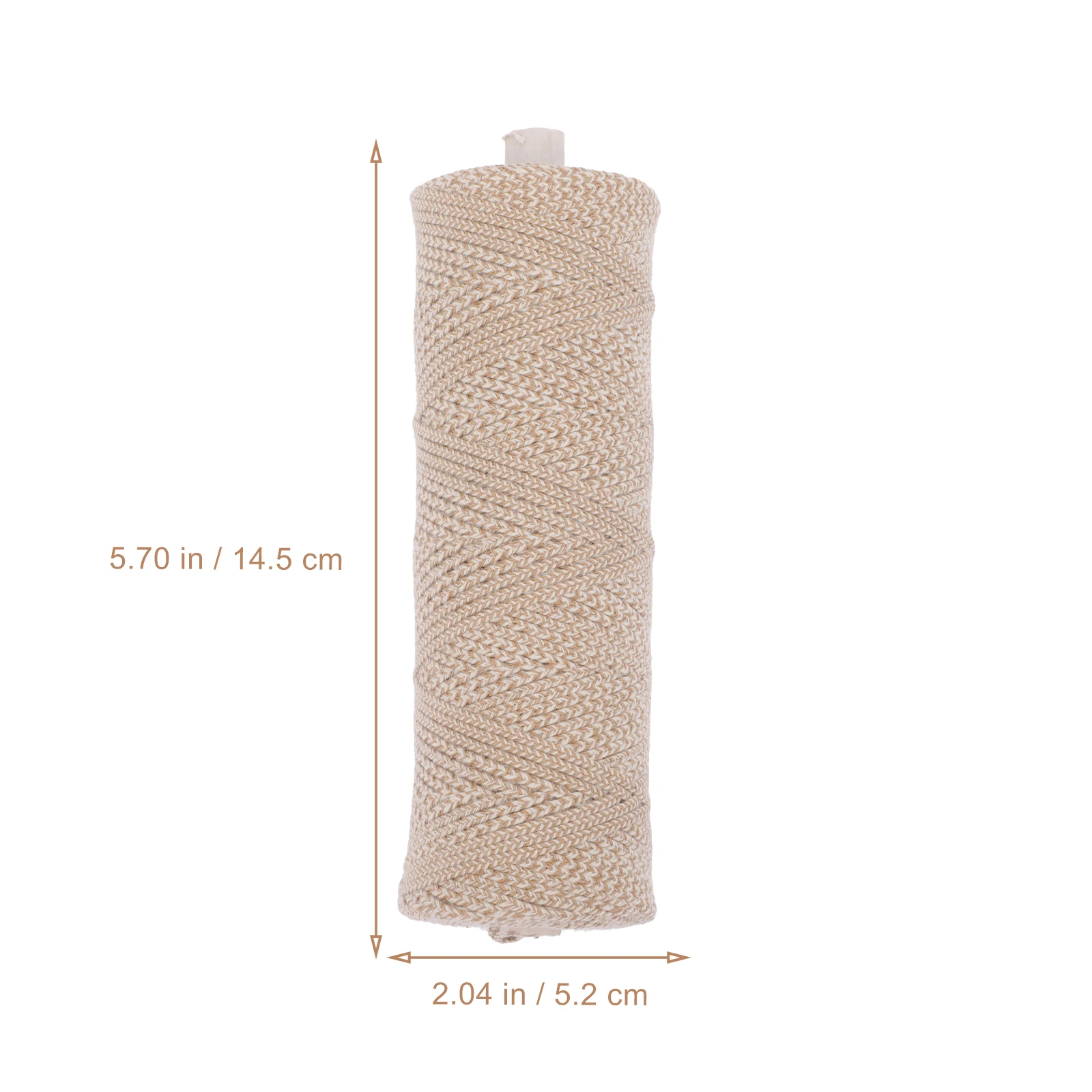 

C Wick Cotton Thread Center Position Keeping DIY Supplies Wax Compatible Storage Easy Use Durability Safe Hardware