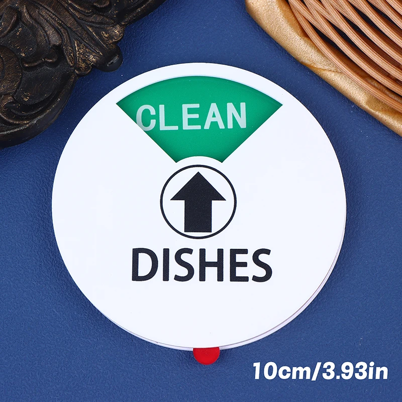 Teken Vaatwasser Schone Magneet Vuile Indicator Wasmachine Schotel Keuken Stickers Benodigdheden Reiniging Gerechten Machine