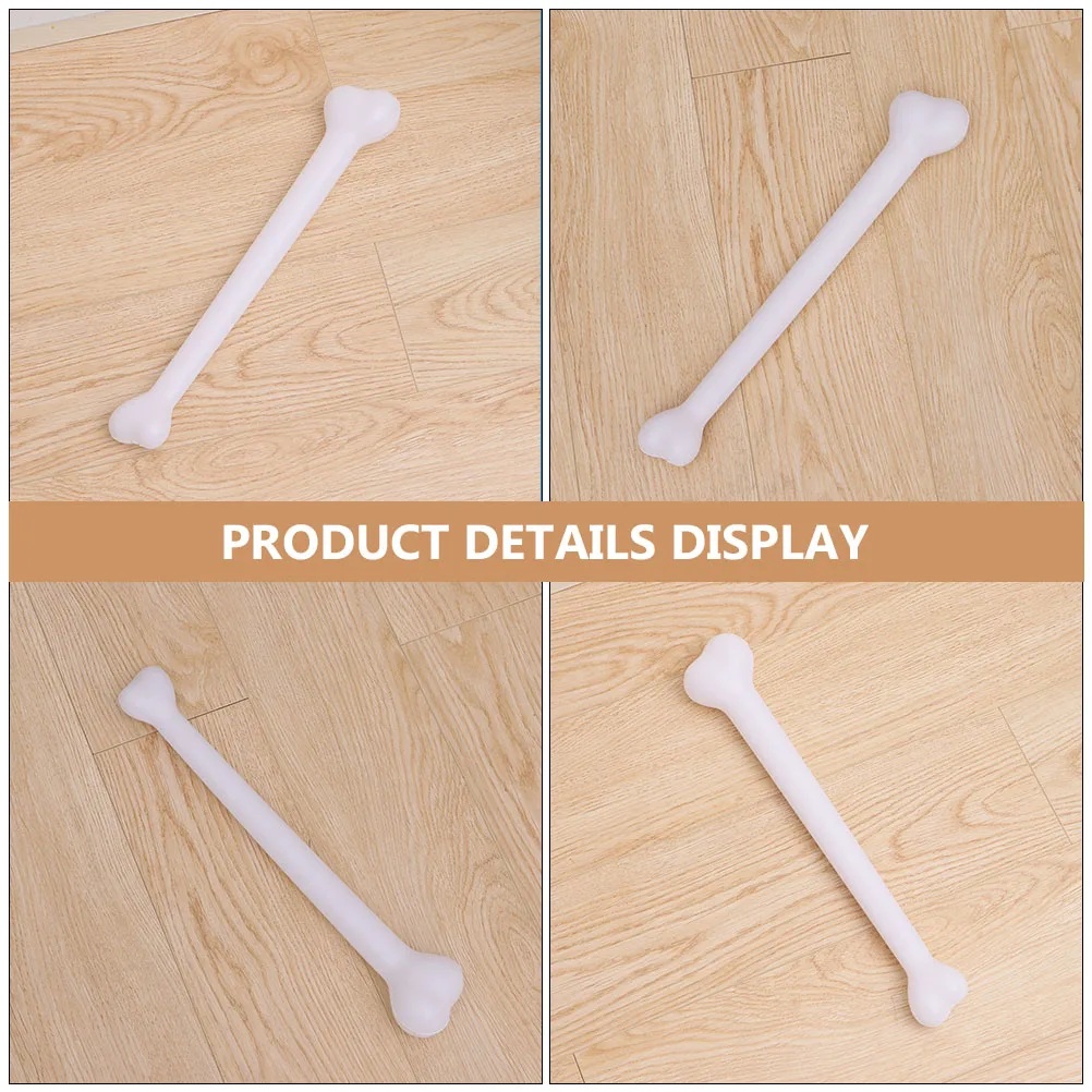 

4pcs Halloween Human Bone Decor Garden Ornament Lawn Decoration Haunted House Props Grave Bones Horror Decor