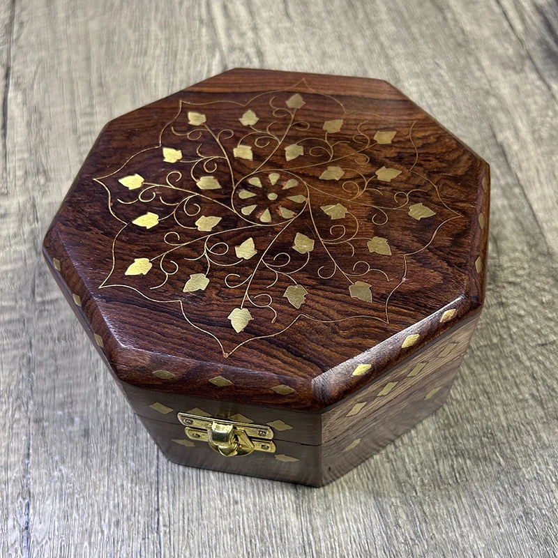 Scatola di legno ottagonale in - Indian Jewelry Watches recensione e prezzo
