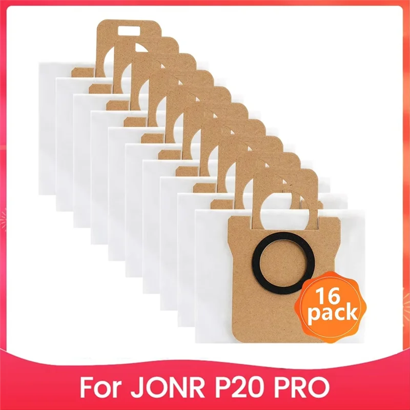 B88B-Dust Bag Compatible For JONR P20 PRO Robot Vacuum Cleaner Replacement Part Accessories Consumables