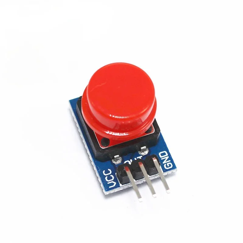 WAVGAT Botão Grande Toque Interruptor Módulo com Chapéu, Botão Luz, Alto Nível de Saída para Arduino, 12x12mm