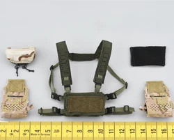 Easy&Simple ES 26055S PMC Private Military Contractor Field Tactical Chest Vest Bags Waist Bag For 12