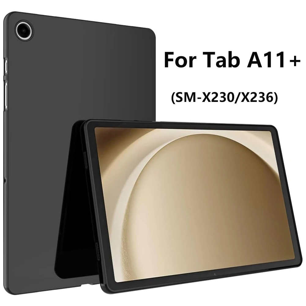 

Силиконовый чехол для Samsung tab A11+/A11 Plus/A9 Plus SM-X230 X236, мягкая задняя крышка из ТПУ, легкий, противоскользящий, устойчивый к царапинам