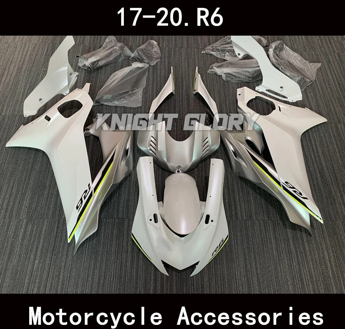 

Suitable for YZF-R6 motorcycles of 2017, 2018, 2019, 2020 models. Shell and body kit. ABS injection molding.
