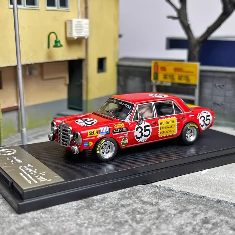 Liberty64 1/64 Mercedes Benz 300SEL AMG WRC Alloy Toy Motor Vehicle Diecast Metal Model Gifts