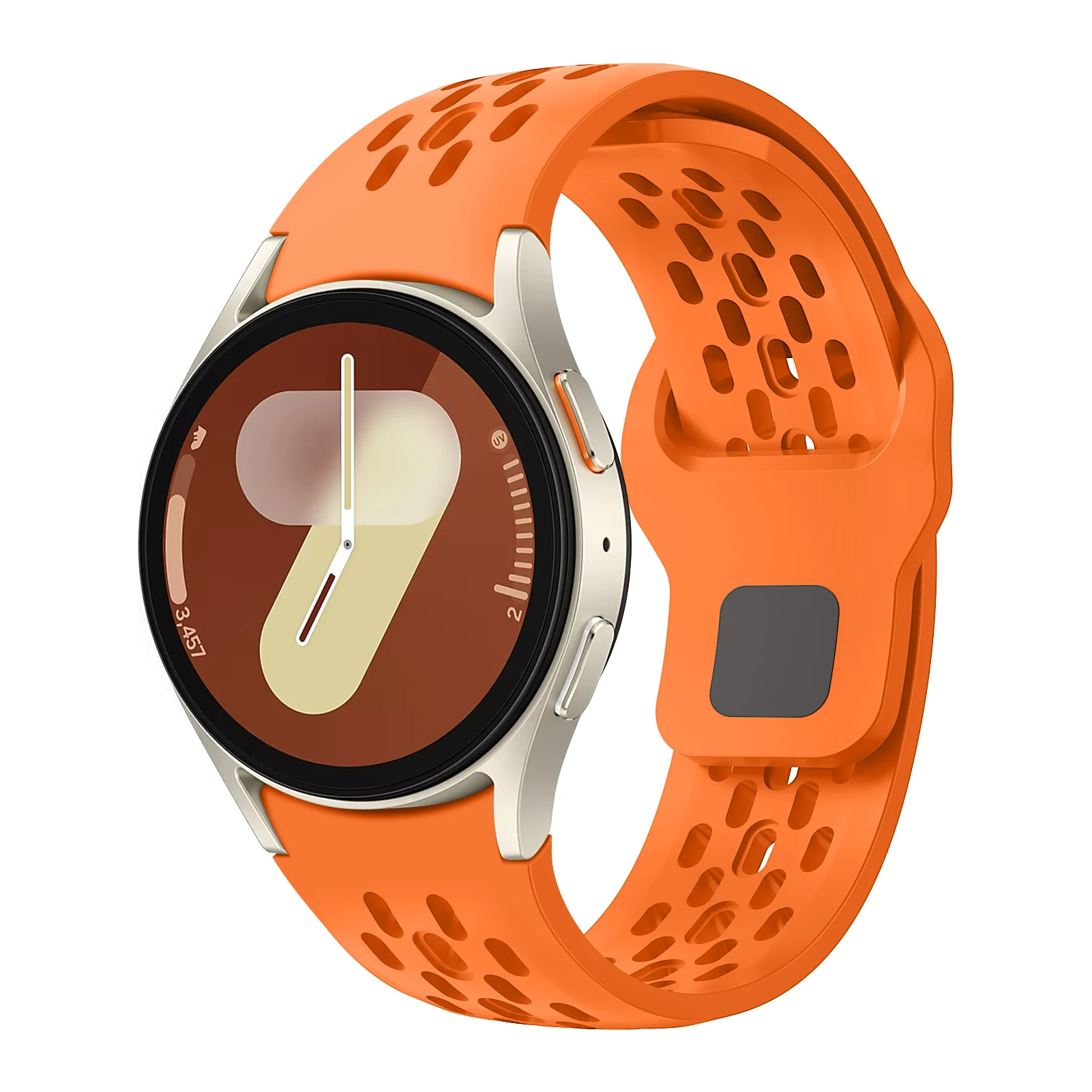 حزام سيليكون لساعة سامسونج جالاكسي 7 6 5 4 FE 44 مللي متر 40 مللي متر/5 برو 45 مللي متر سوار جالاكسي Watch6 كلاسيكي 43 مللي متر 47 مللي متر سوار رياضي