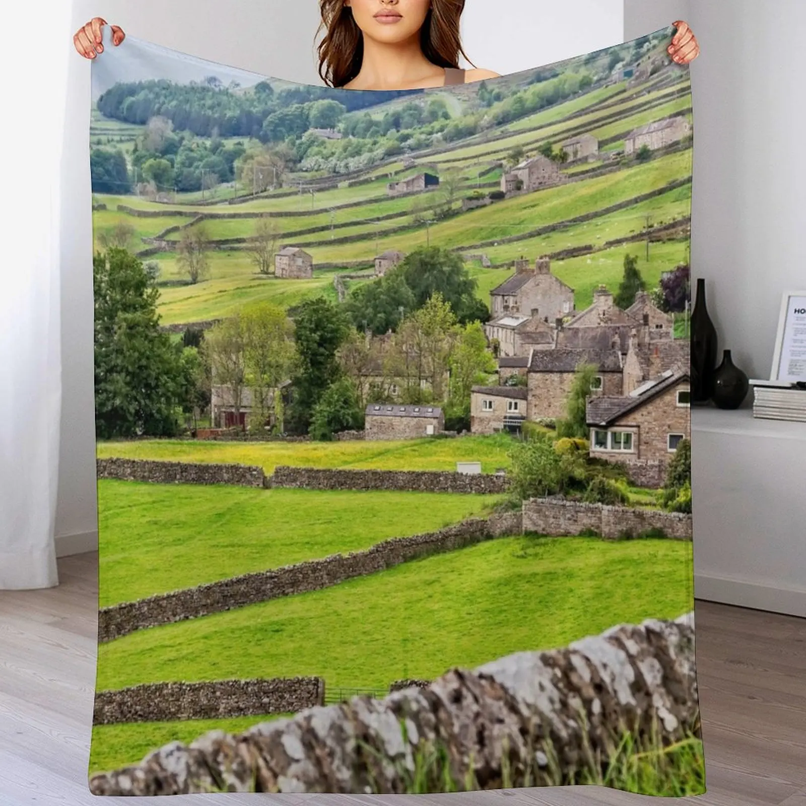 Gunnerside Yorkshire Throw Blanket Fashion Sofas Kid'S Blankets