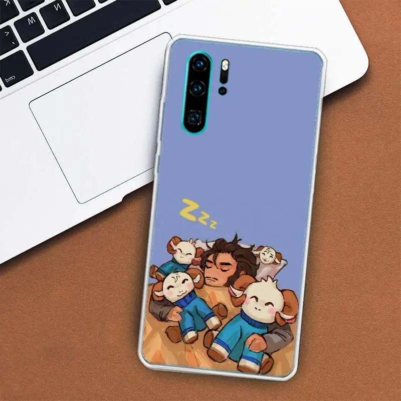 Jschlatt Schapen Telefoon Case Voor Huawei Mate 40 Pro 30 20 Lite 10 Huawei P30 Lite P50 Pro P40 P20 p10 Cover Coque