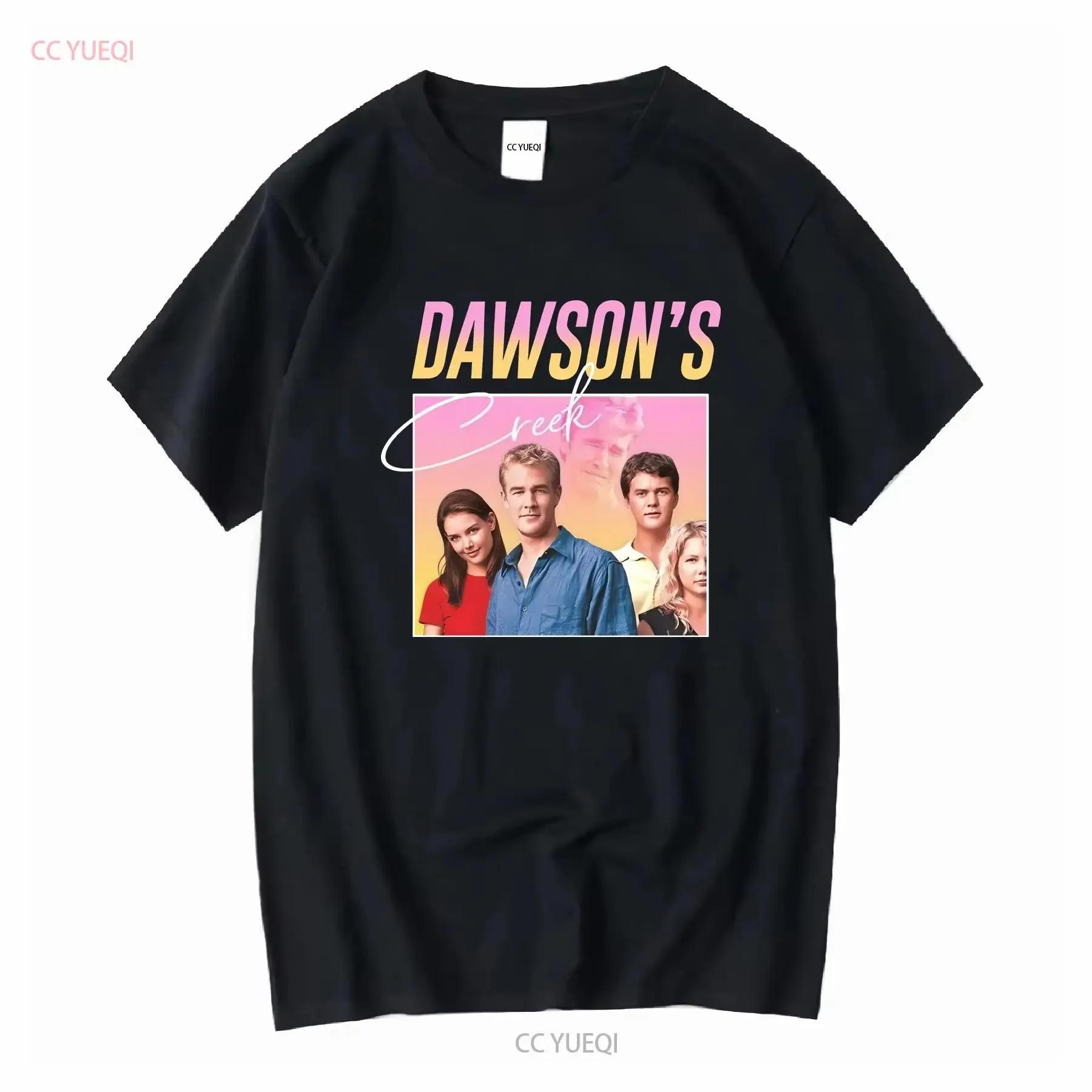 Dawsons Creek Vintage T Shirt vintage Washed Slightly Unisex Soft streetwear Top For Everyday Wear designer clothes Casual