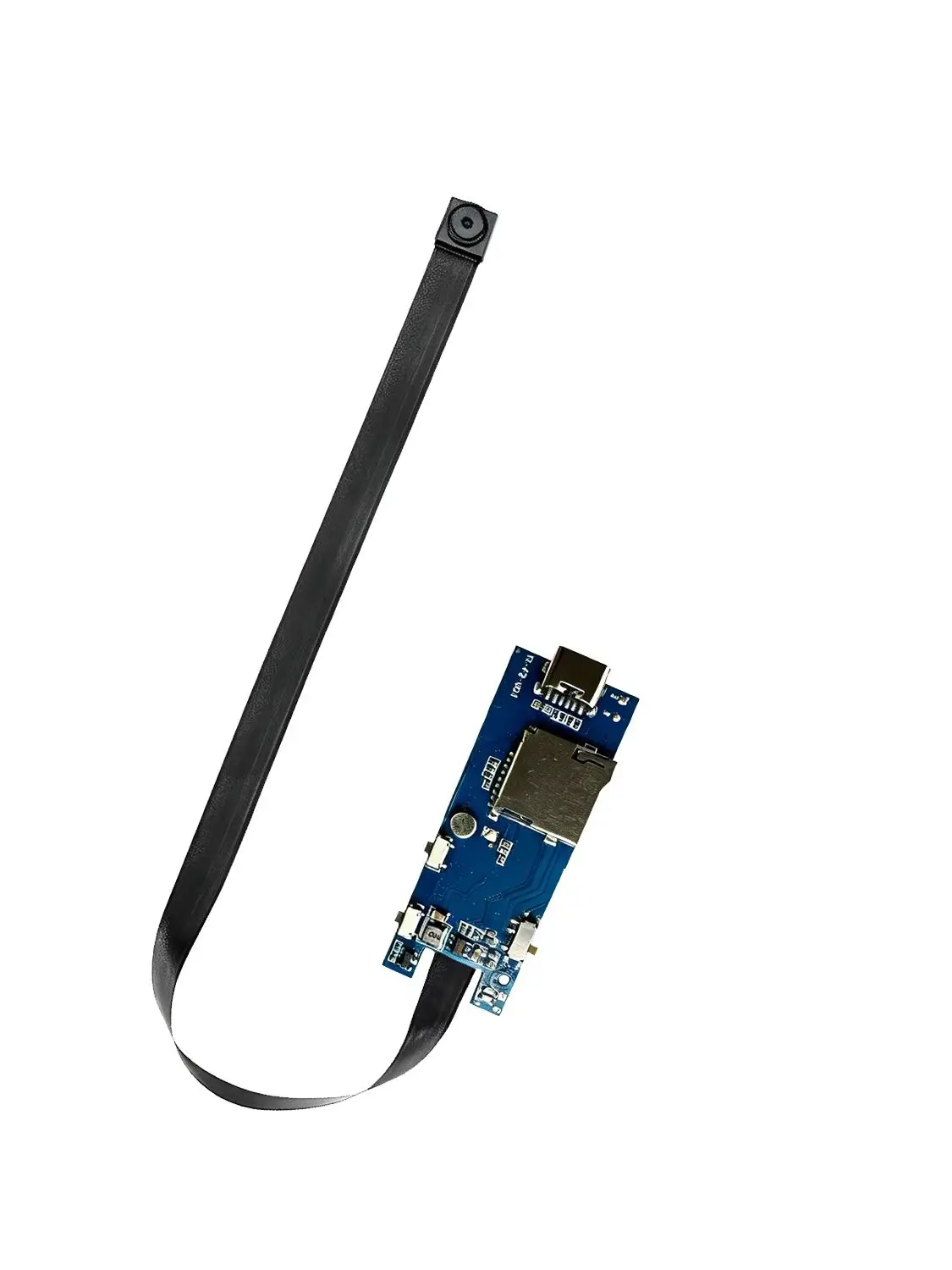 Flexible WiFi-Kamera-PCBA-Platine, HD-Fernüberwachungsmodul mit biegbarem Kamerakabel für DIY-Heimsicherheitsüberwachung